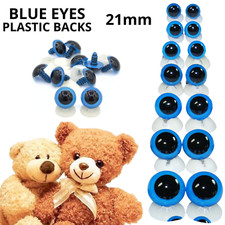 BLUE EYES with PLASTIC BACKS -