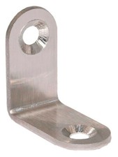 RIGHT ANGLE BRACKET L SHAPE 16mm CORNER BRACE JOINING FIXING REPAIR METAL SMALL