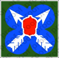 STICKER U S ARMY UNIT  21th Corps