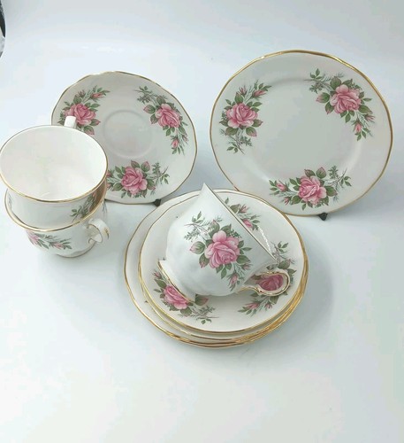 Three queen anne - queen, floral