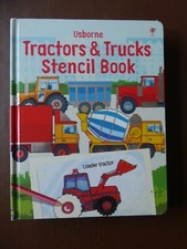 Tractors Stencil Book by Usborne Publishing Ltd (Hardback, 2005)