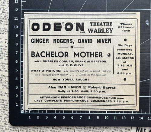 Odeon theatre warley ginger - odeon,