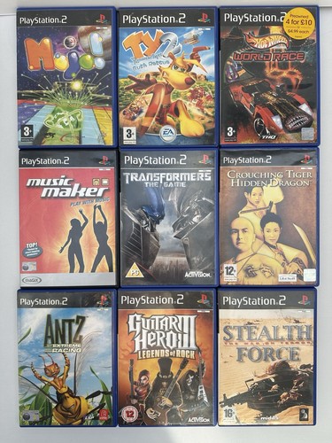 Ps2 playstation game bundle - 2,