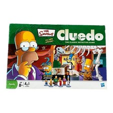 The Simpsons Cluedo 3rd Edition Board Game by Hasbro 2008 - (8+) – 99% complete