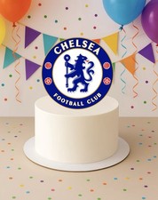 4” Pre Cut Premium Edible Cake Topper Football Theme Birthday chel - sea