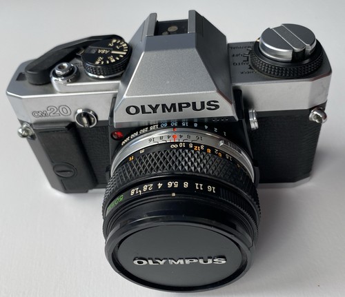 Olympus om20 35mm slr film - olympus,