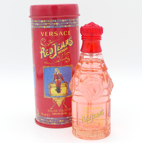 Versace red jeans edt 75ml - jeans,