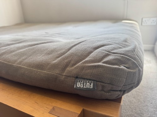 Futon folding sofa bed with - futon, bed,