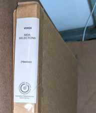 Orchestral Score: Verdi - Aida Selections (Hawkes)