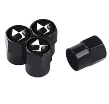 DS BLACK METAL TIRE VALVE DUST