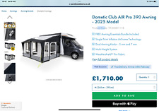 Dometic Club Air Pro 390 Awning