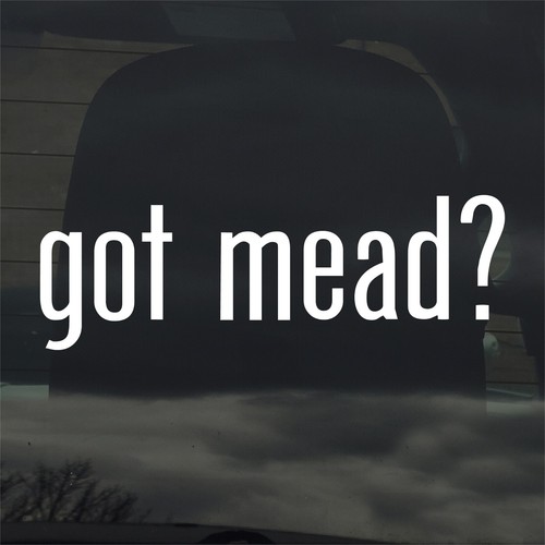 Got mead custom - got, sticker