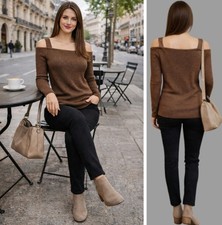 M&S TOP SIZE 14 COOPER COLOUR