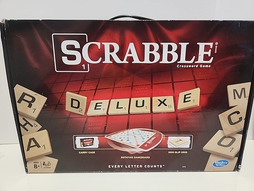 Scrabble deluxe edition - scrabble,