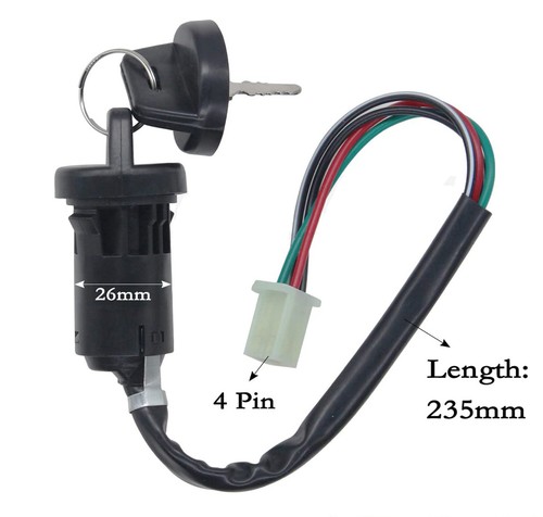 Wires with key ignition - with,