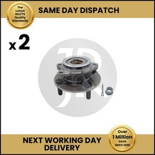 2x Fits Nissan Cube-Tiida 1.5-1.6-1.8 DCi Front Hub Wheel Bearing Kit 2004>On