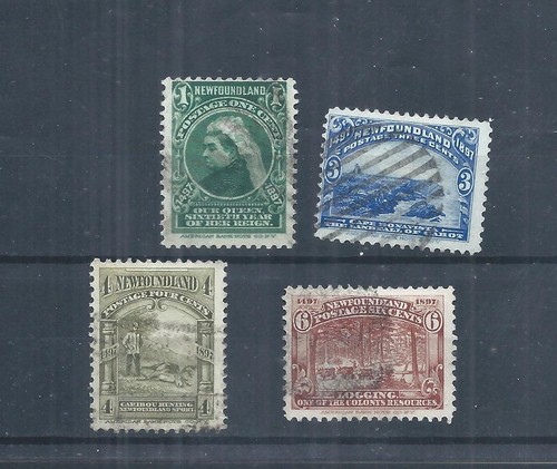 Newfoundland stamps few of - few,