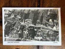 Postcard High Street Rawmarsh Rotherham aerial view