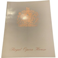 Royal Opera House Gala Programme 1963 Royal Ballet Performance Collectable