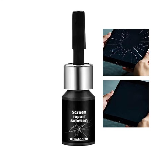 Glass repair liquid for cracks - repair,