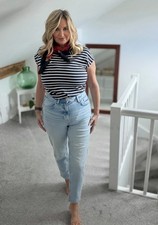 M&S Light Indigo Blue High