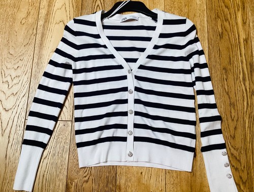 New zara blue white striped - zara,