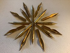 Vintage Dip Pen Nibs x 16 John