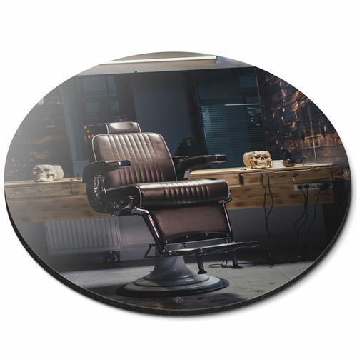 Round mouse mat - mat, vintage