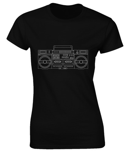 Ghetto blaster silhouette - blaster,