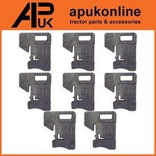 8x Cast Front Suitcase Weight 28.5kg for Case IH 686 766 786 886 966 986 Tractor