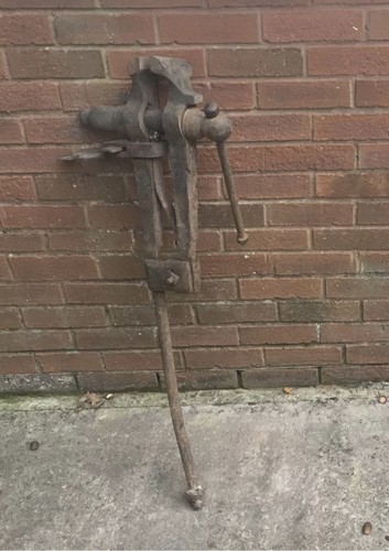 Vintage blacksmiths leg - vintage,