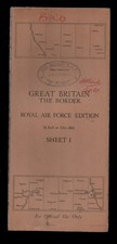 ORDNANCE SURVEY RAF MAP OF THE