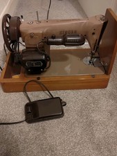 Singer 201K Heavy Duty Electric Sewing Machine 1950 Em963656 Leather Fabric