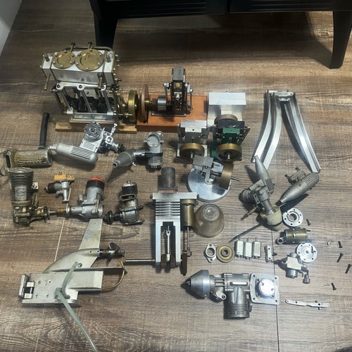 Vintage model airplane engine - airplane,