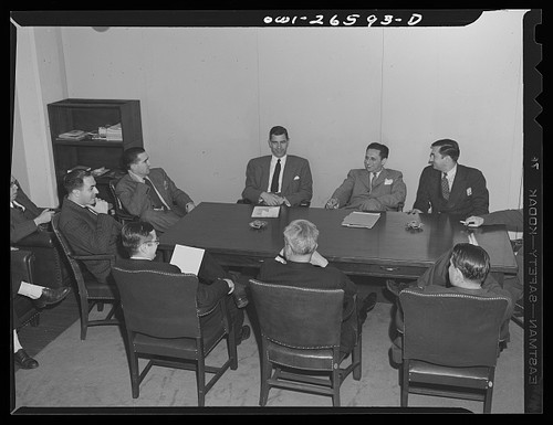 Business meeting men - men, office