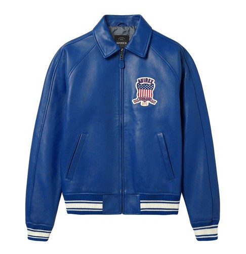 Avirex leather jacket handmade - avirex,