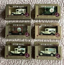 Vintage Stevelyn & Co Vintage View Vans Die Cast Model Cars joblot bundle x 6