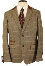 Marc Darcy Brown Check 40R