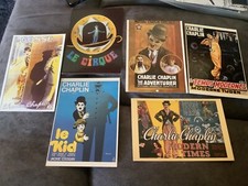6 x Charlie Chaplin Silent