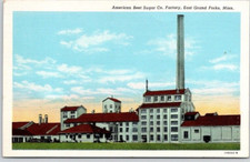 EAST GRAND FORKS, MINN. POSTCARD American Beet Sugar Co.