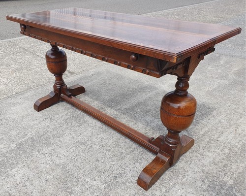 Unusual narrow antique oak - unusual,