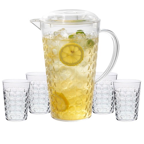 Pitcher tumbler set - pitcher, reusable