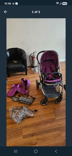 Oyster pram with - oyster,