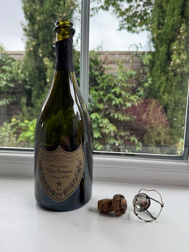 Dom perignon champagne empty - dom,