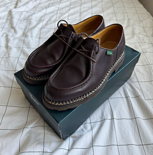 Paraboot men brown leather - brown,