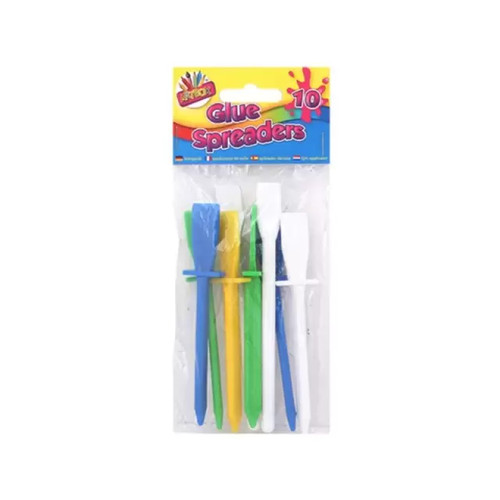 Colourful glue spreaders - 10,