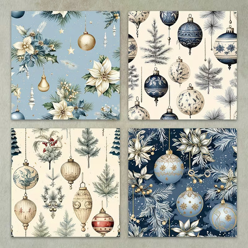 Vintage christmas scrapbook - christmas,