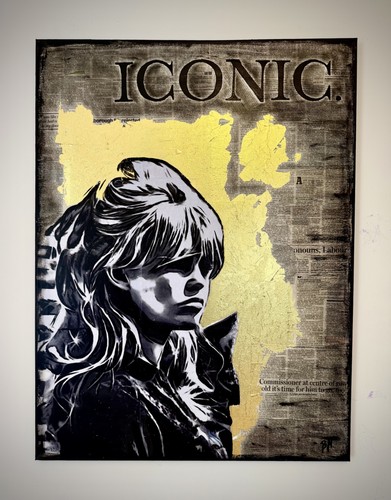 Original pop art painting - original,