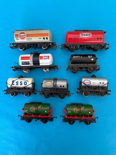 Hornby lima etc mixed tankers - hornby,