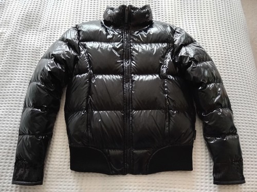 Girls calvin klein shiny black - girls,